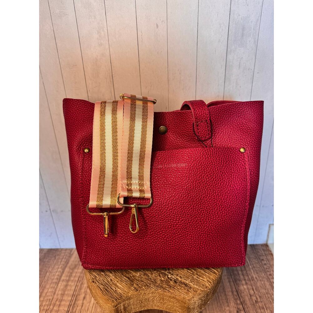 Pink Gold White Purse Strap Crossbody Pink Bag Strap Striped Purse Strap NEW!